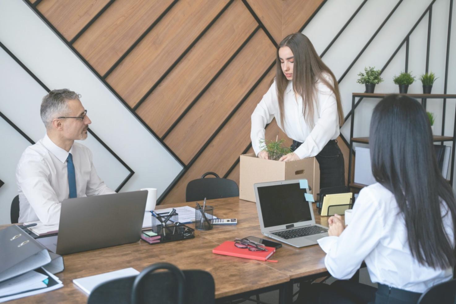 Financial analysis workspace showing investment performance charts and portfolio review documents